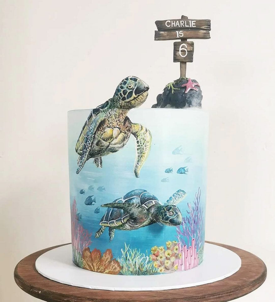 Incorporating 3D Elements in Cake Painting - CATCH-UP RECORDING