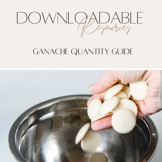 Ganache Quantities by Sally Cooper Cake Artist