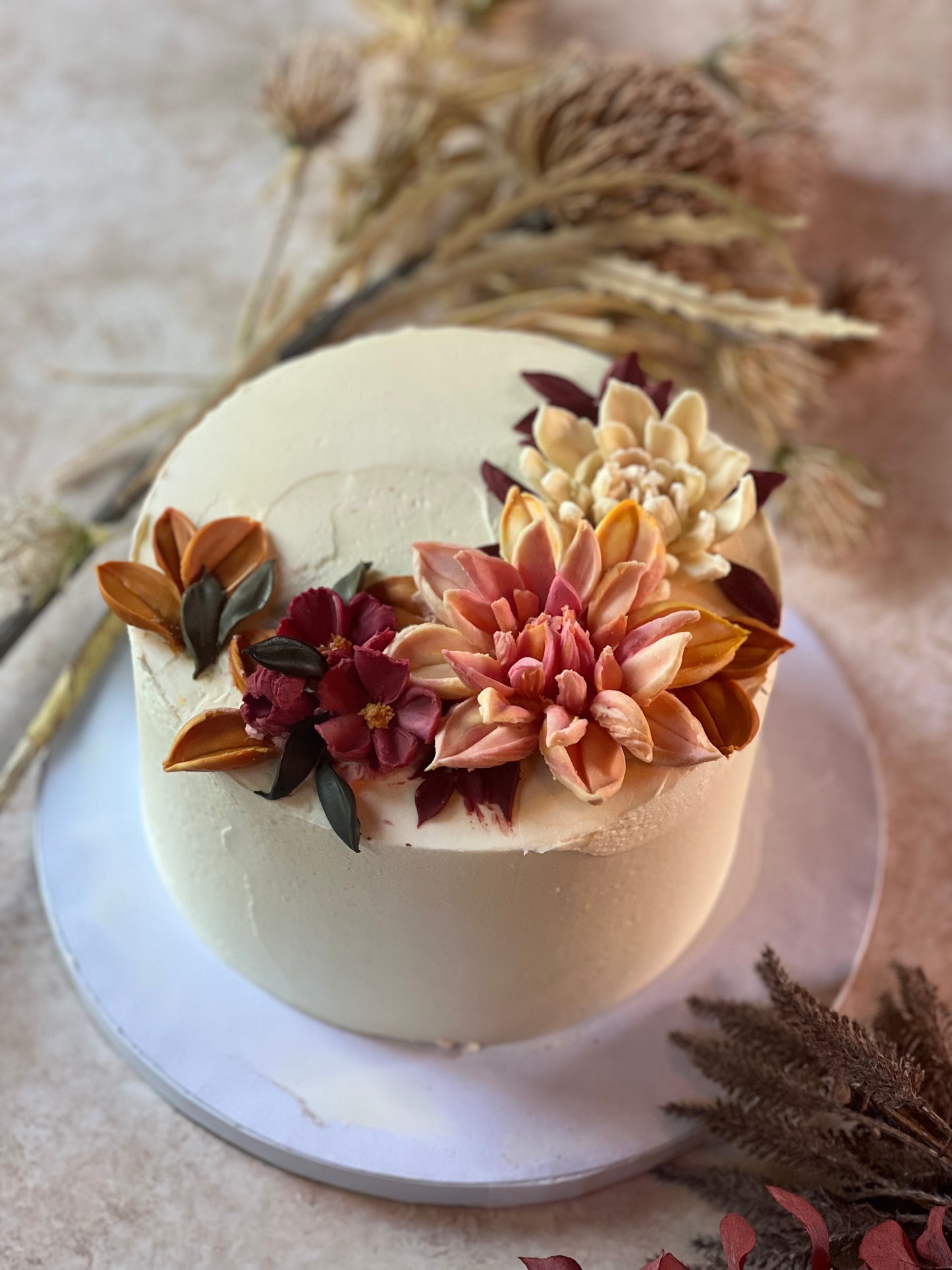 Sculpting ganache flowers with white chocolate ganache with Emma Page- 12th November 2024